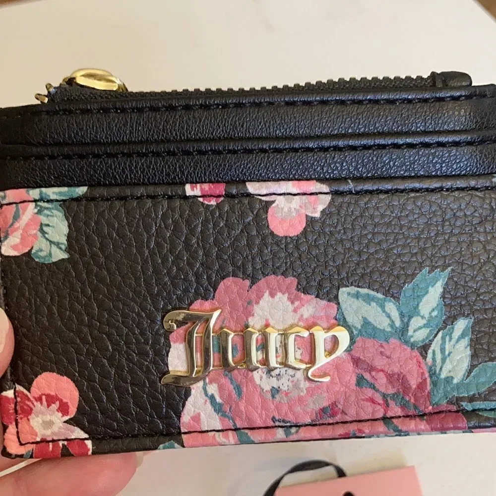 Juicy Couture Zipper Card Case